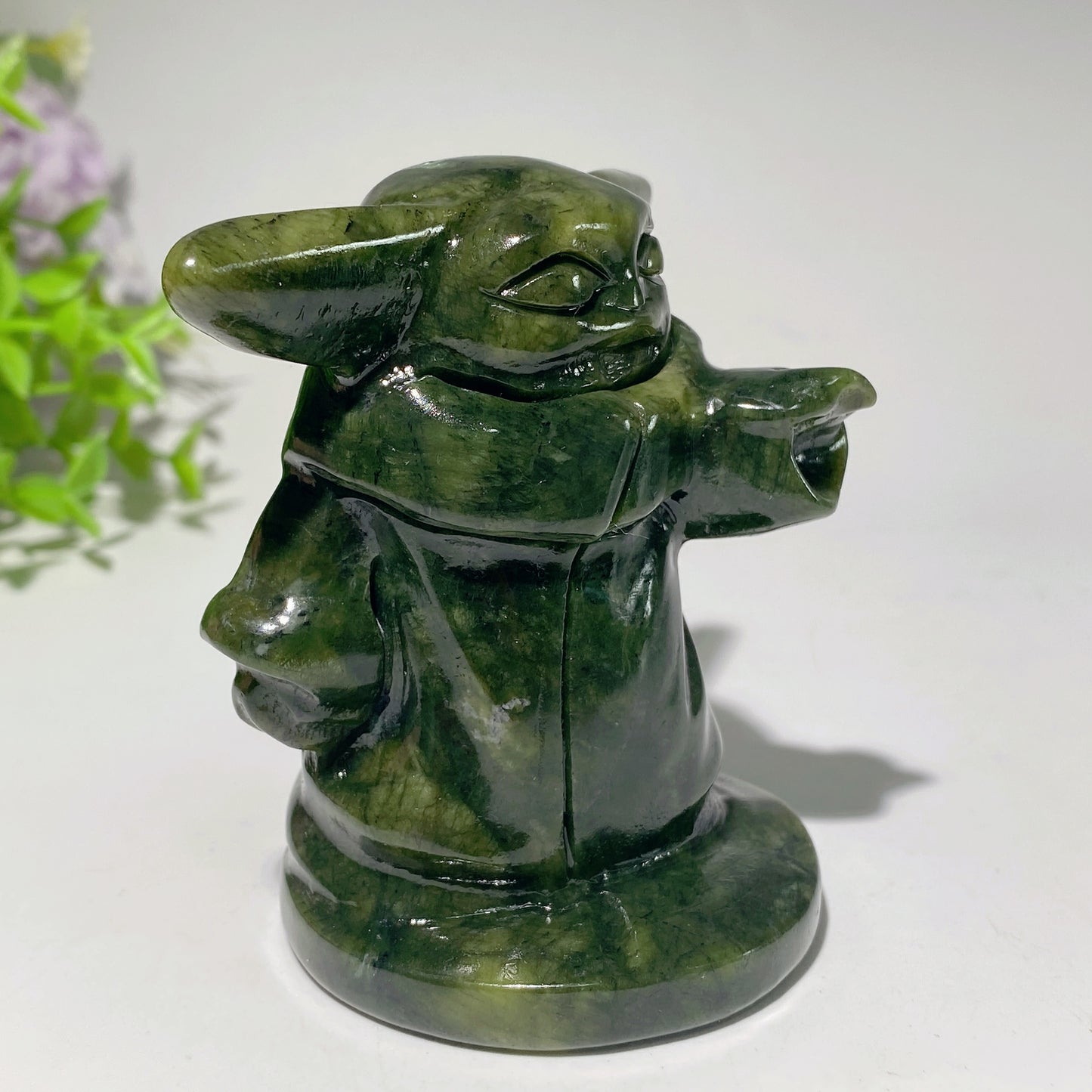 3.1" Serpentine Yoda Carvings Bulk Wholesale