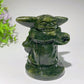 3.1" Serpentine Yoda Carvings Bulk Wholesale