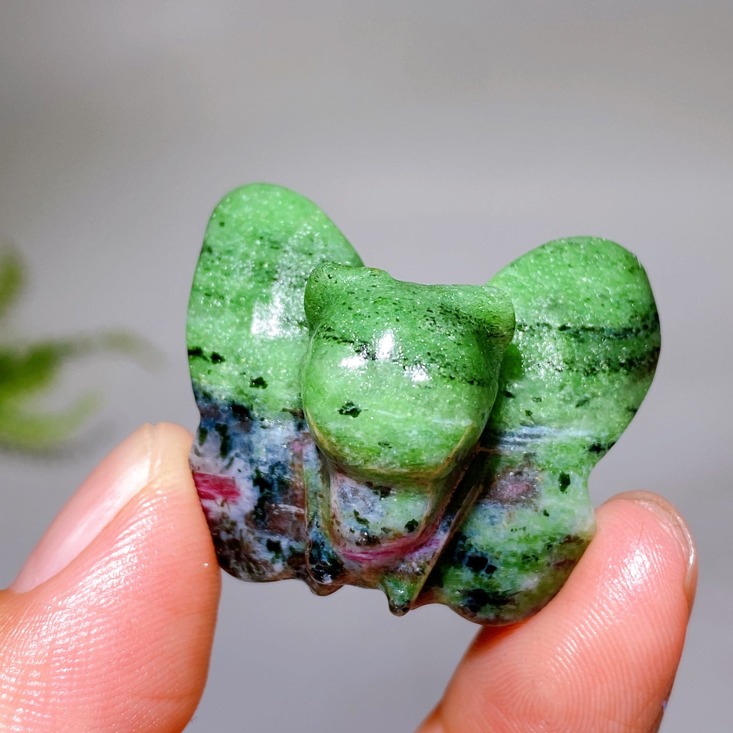 1.4" Natural Crystal Butterfly Carving Wholesale