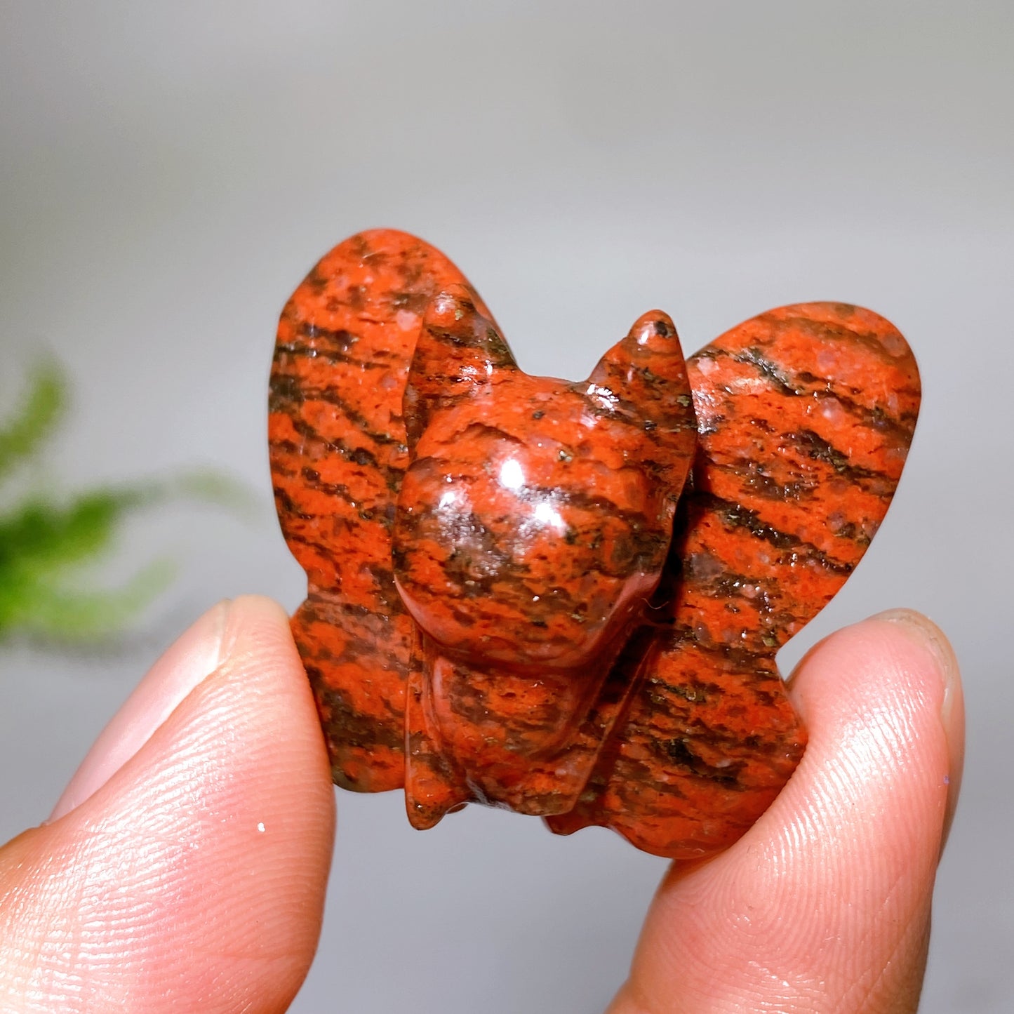 1.4" Natural Crystal Butterfly Carving Wholesale