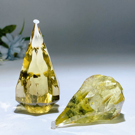 2.5"-3.0" Citrine Tower Carving Crystal Healing Bulk Wholesale