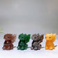 1.4" Natural Crystal Dragon Carving Wholesale
