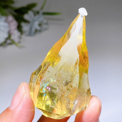 2.5"-3.0" Citrine Tower Carving Crystal Healing Bulk Wholesale