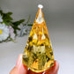 2.5"-3.0" Citrine Tower Carving Crystal Healing Bulk Wholesale