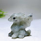 1.4" Natural Crystal Dragon Carving Wholesale