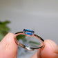 Cooper Silver Plated Blue Topaz Ring Crystal Healing Bulk Wholesale