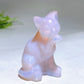 2.5" Natural Crystal Cat Carving Wholesale