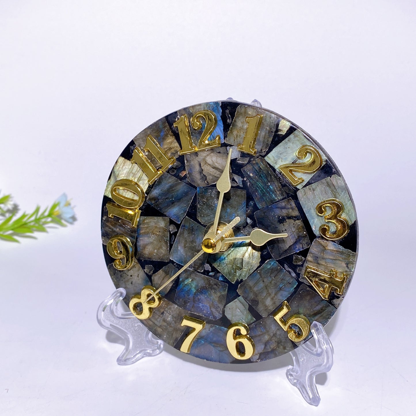 11-18cm Labradorite Clock Free Form Bulk Wholesale