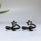 Madagascar Moonstone Moon & Star Ring Crystal Healing Bulk Wholesale