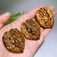 1.8" Yellow Tiger's Eye Lion Slab Carvings Crystal Healing Bulk Wholesale