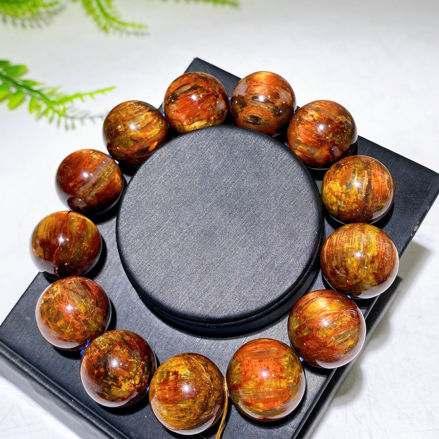 17-17.8mm Golden Pietersite Bracelet Wholesale