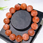 13mm 14mm 15mm Natural Golden Sunstone Bracelet Wholesale
