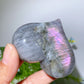 2.5"-2.8" Labradorite Peach Heart Carvings Bulk Wholesale