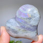 2.5"-2.8" Labradorite Peach Heart Carvings Bulk Wholesale