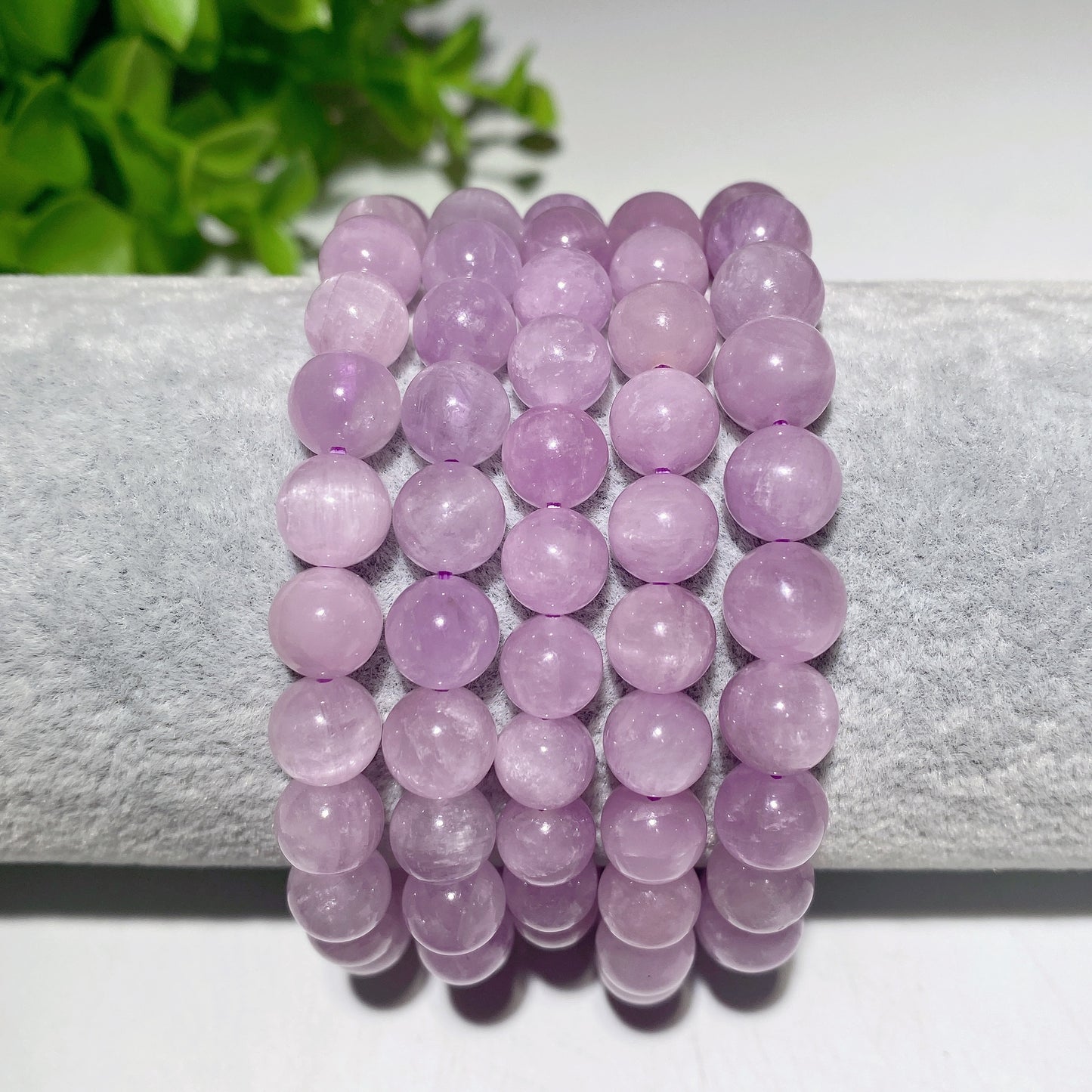 8mm 10mm Kunzite Bracelet String Crystal Healing Bulk Wholesale