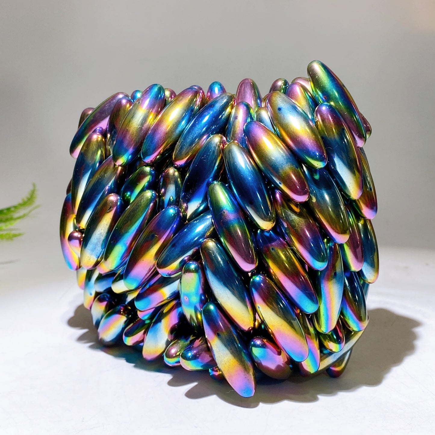 Aura Rainbow Magnetic Hematite Crystal Wholesale