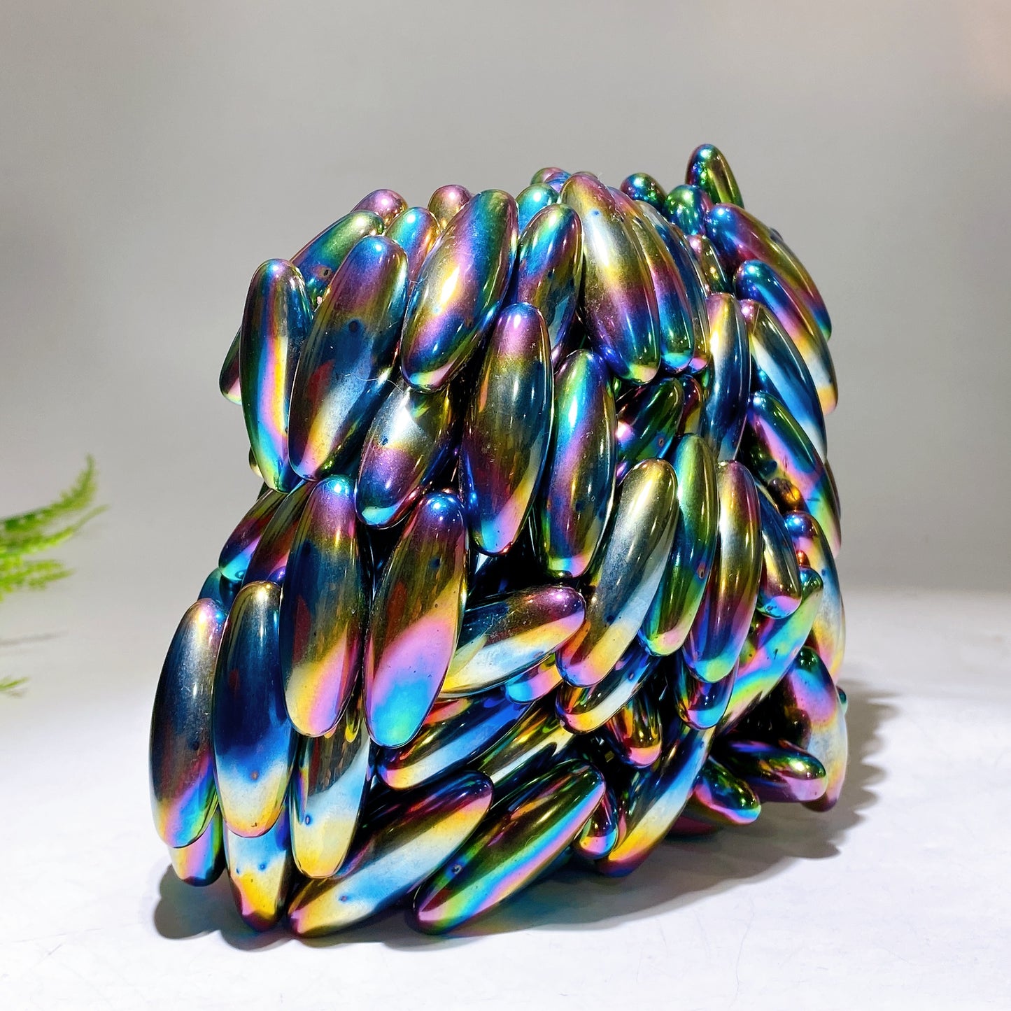 Aura Rainbow Magnetic Hematite Crystal Wholesale