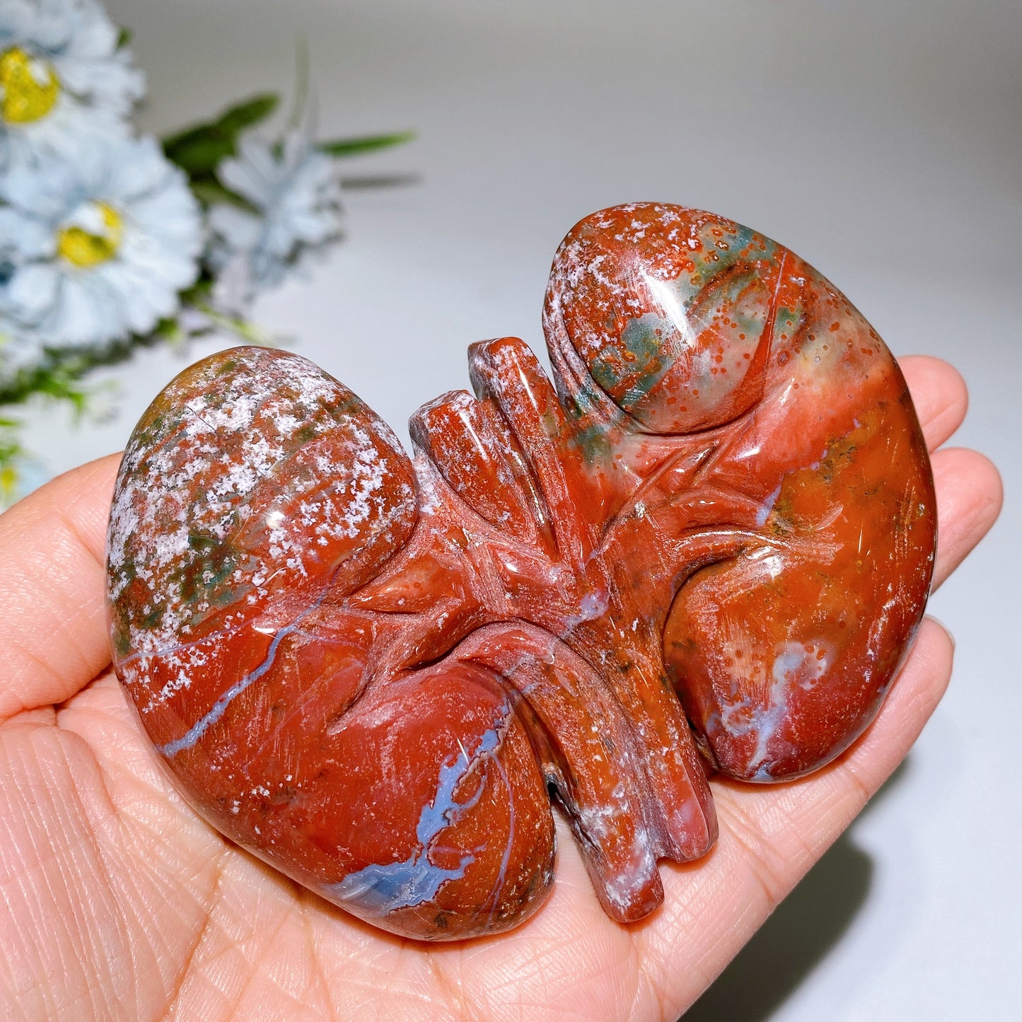 3.9" Crystal Lung Carving Crystal Healing Bulk Wholesale