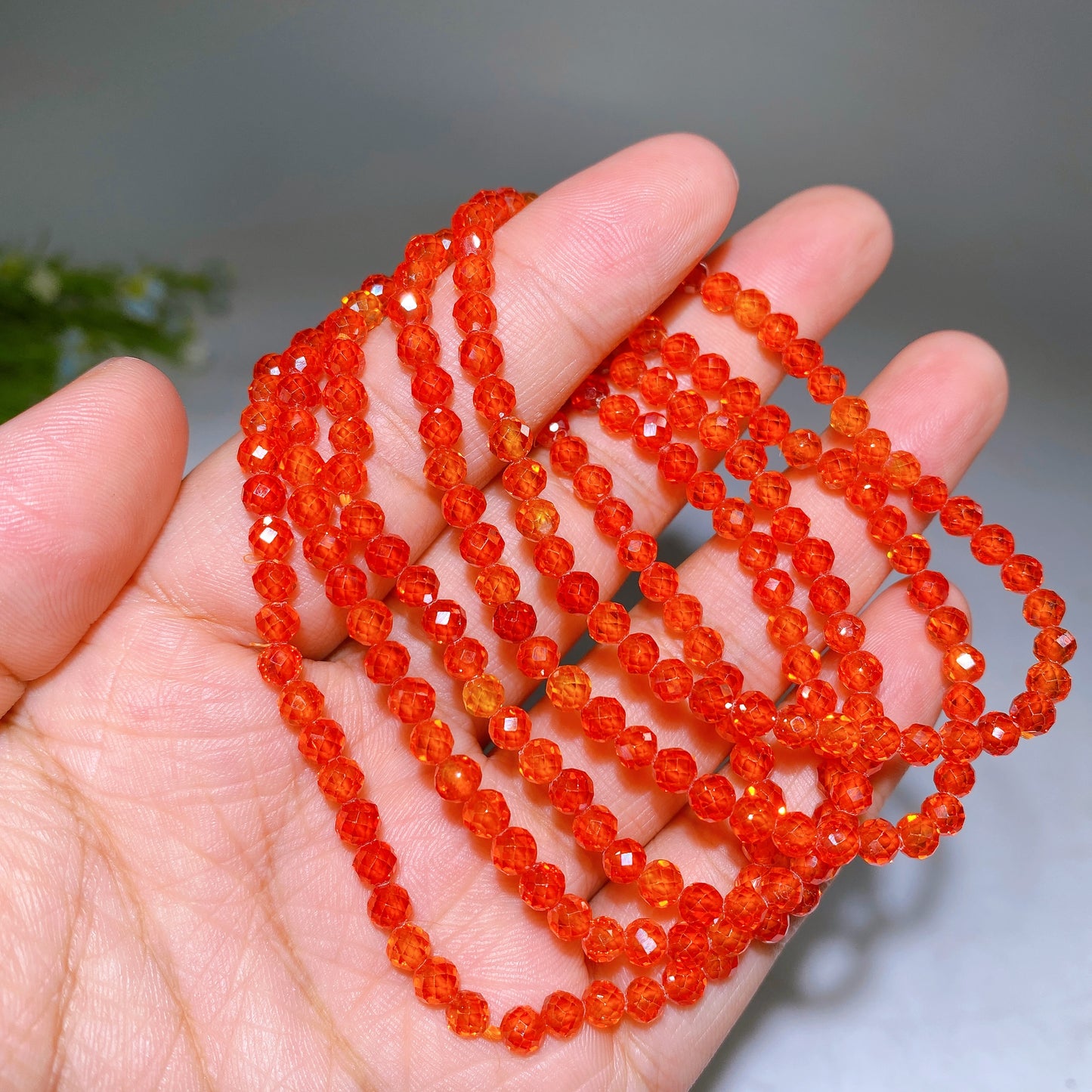 4mm Faceted Crystal Bracelet Wholesale