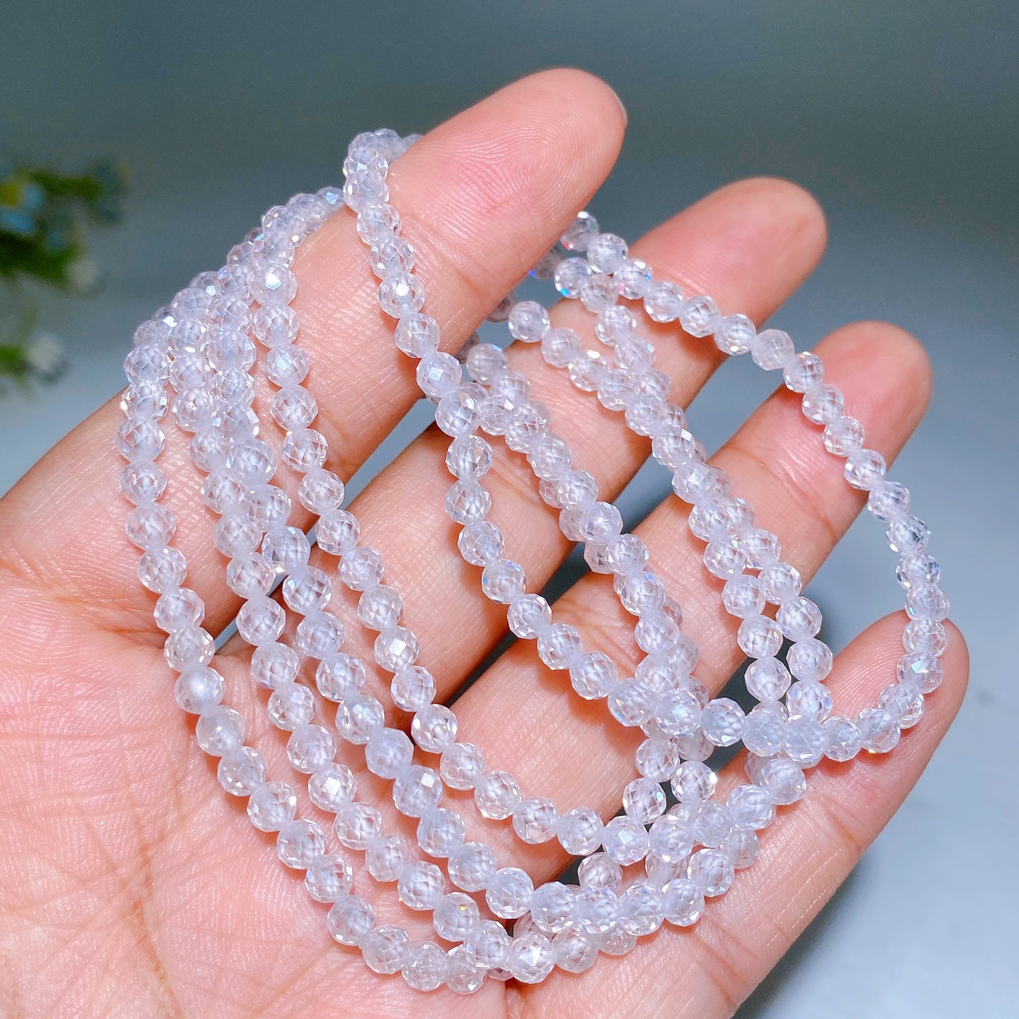 4mm Faceted Crystal Bracelet Wholesale