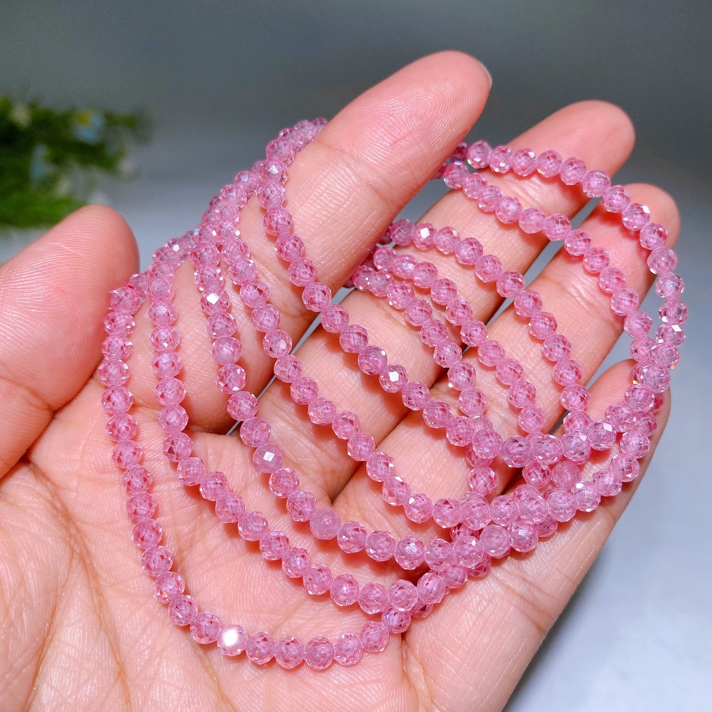 4mm Faceted Crystal Bracelet Wholesale