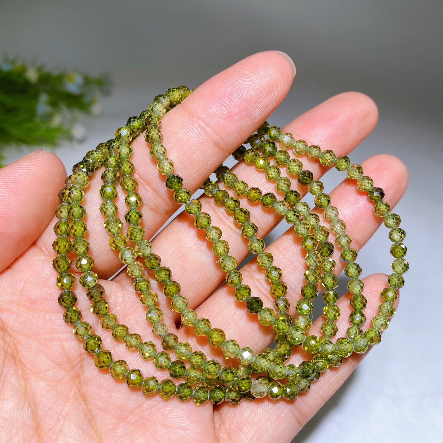 4mm Faceted Crystal Bracelet Wholesale