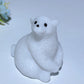 1.9"-2.2" White Jade Polar Bear Carvings Bulk Wholesale