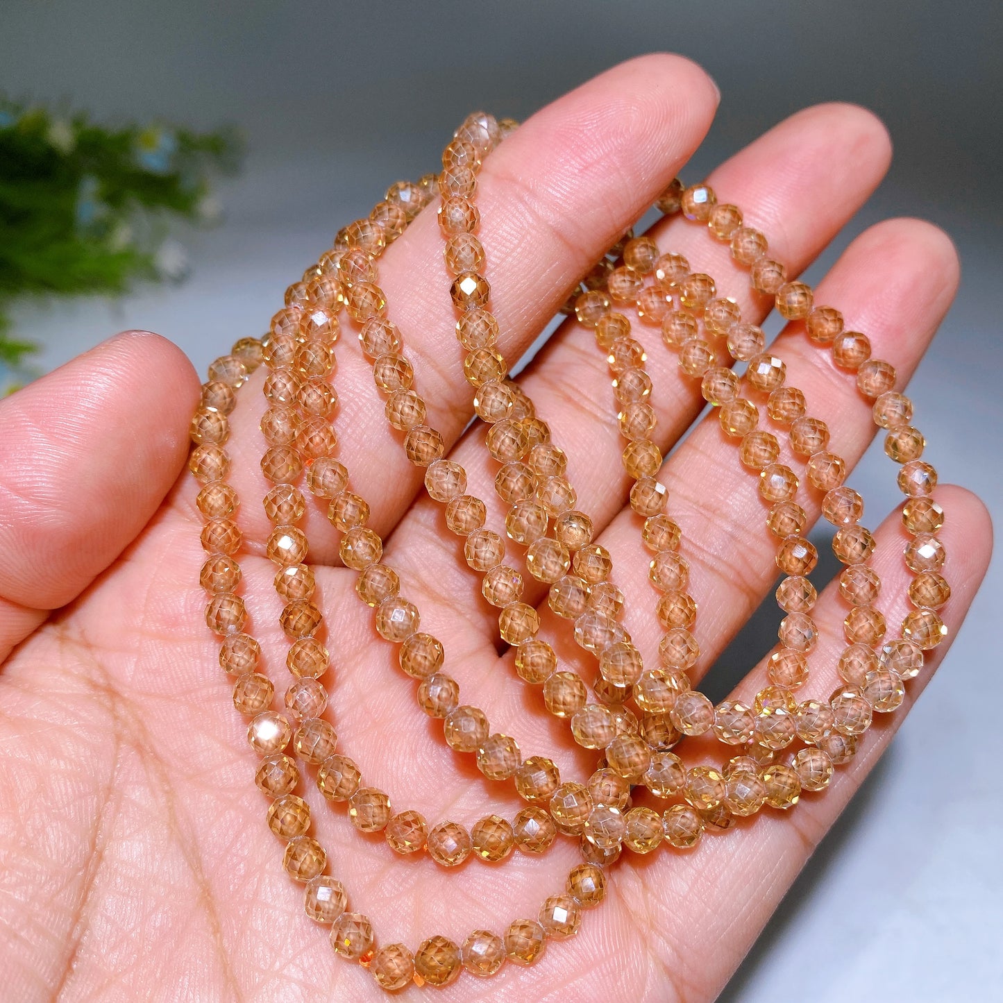 4mm Faceted Crystal Bracelet Wholesale