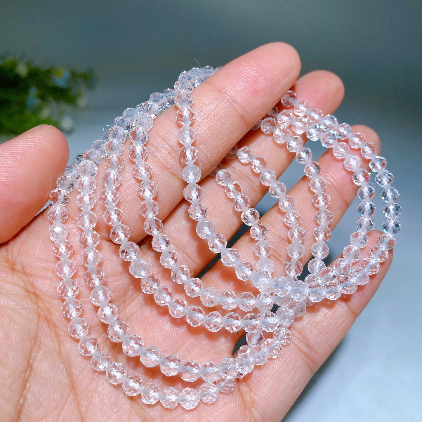 4mm Faceted Crystal Bracelet Wholesale