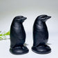 2.5“ Black Obsidian Penguin Carvings Crystal Healing Bulk Wholesale