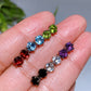 925 Silver Crystal Ear Stud Crystal Healing Bulk Wholesale
