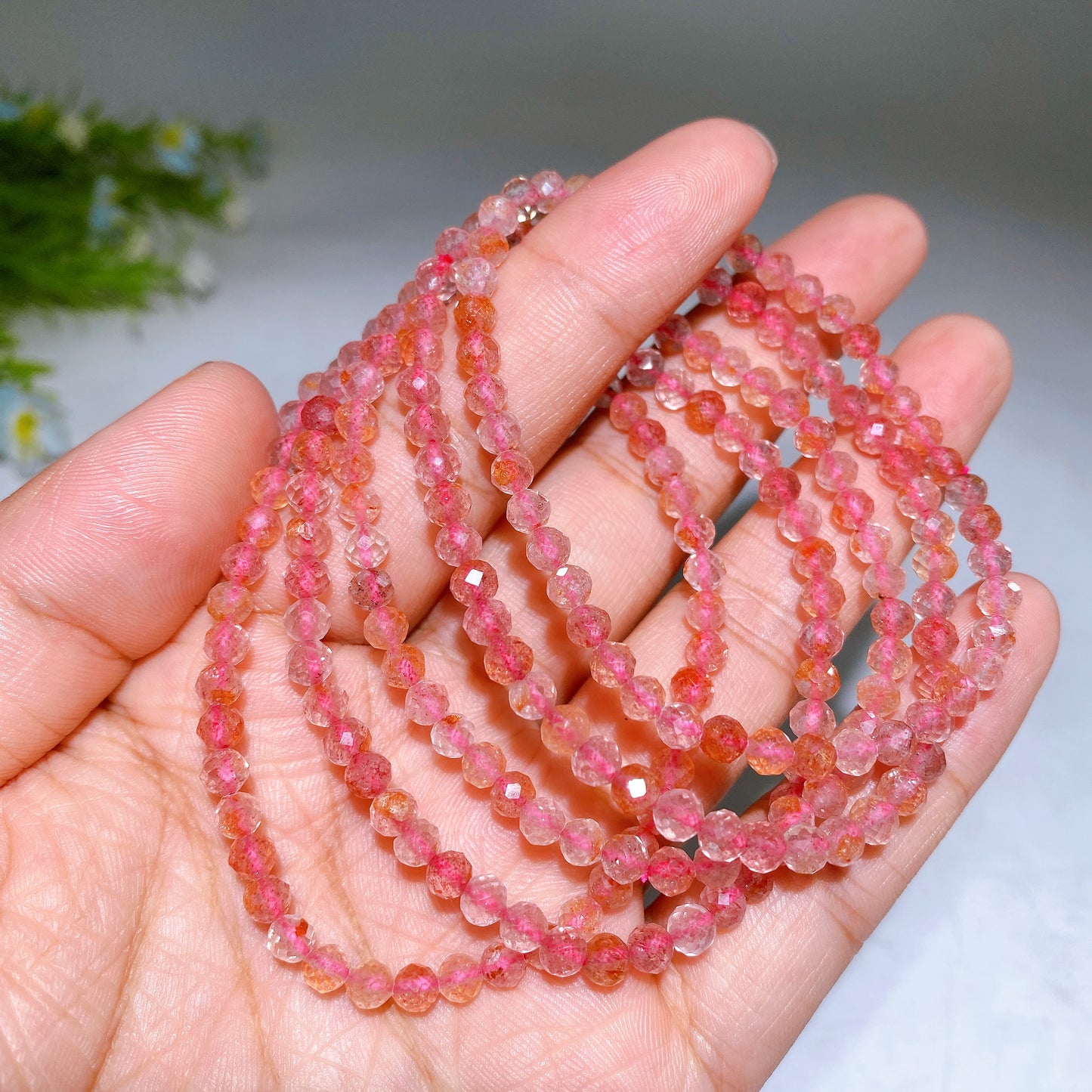 4mm Faceted Crystal Bracelet Wholesale