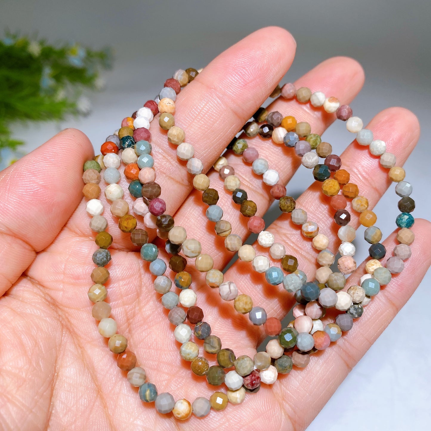 4mm Faceted Crystal Bracelet Wholesale