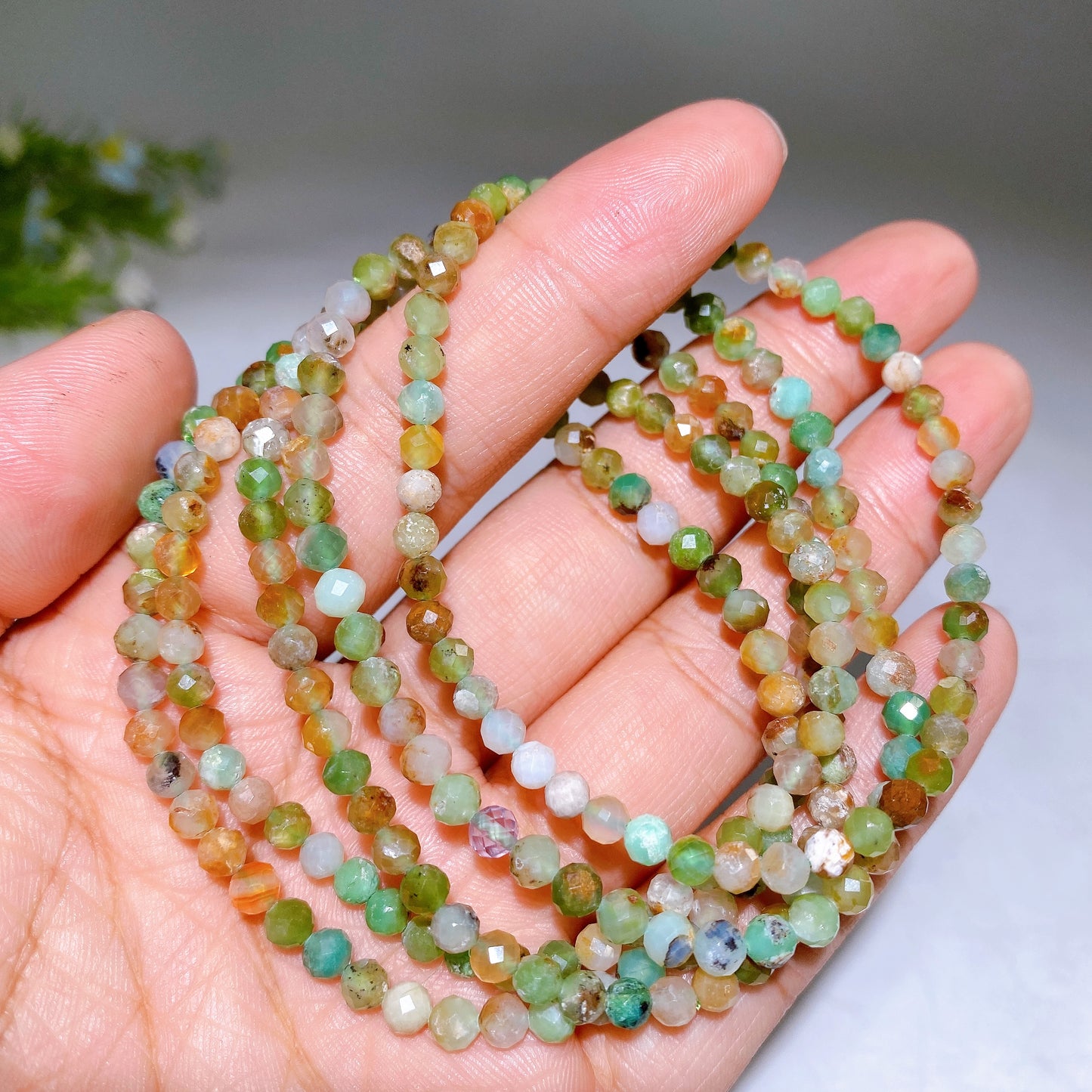 4mm Faceted Crystal Bracelet Wholesale