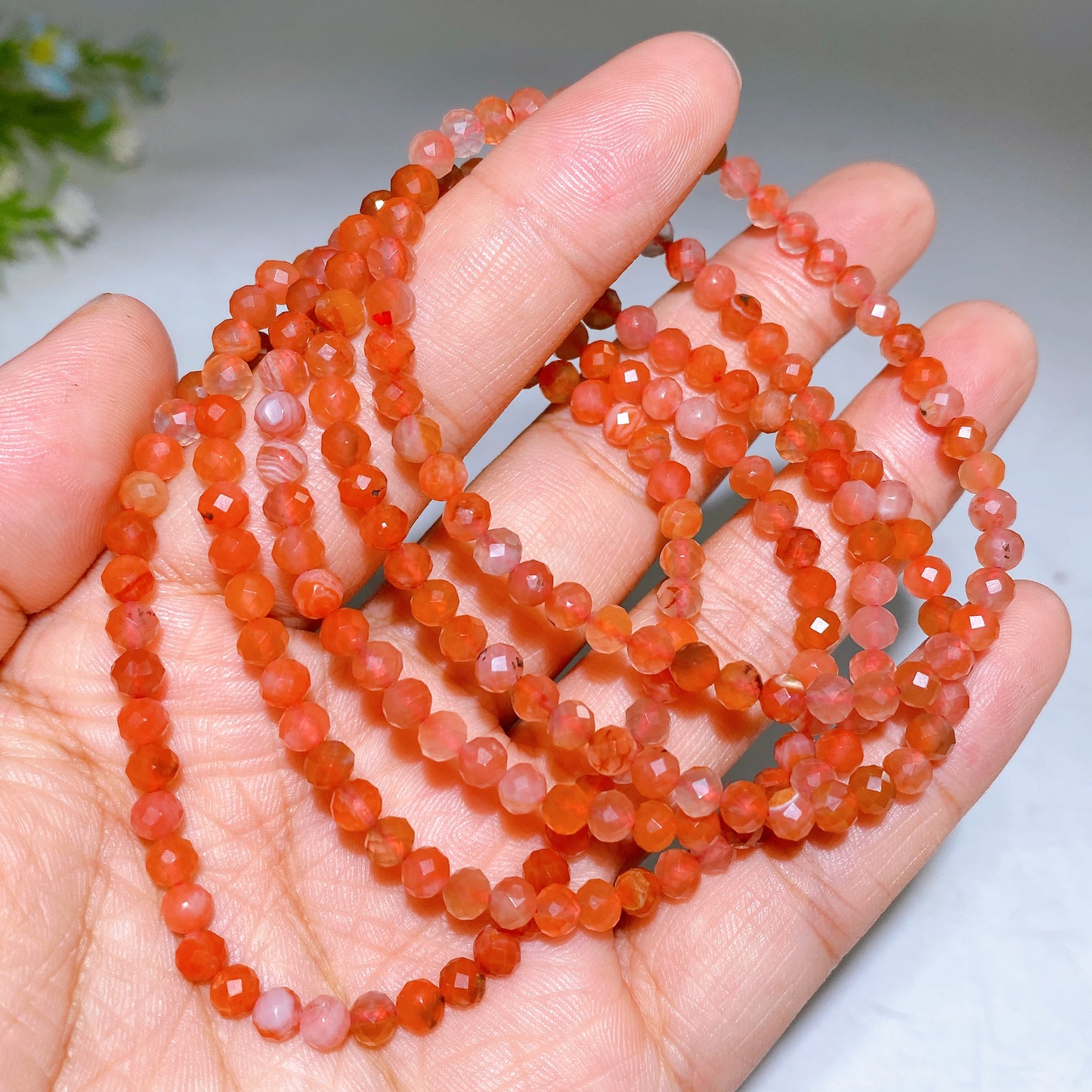 4mm Faceted Crystal Bracelet Wholesale