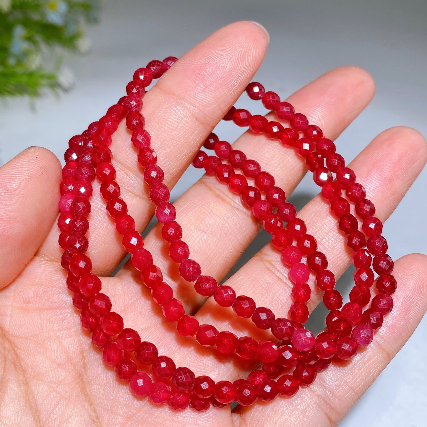 4mm Faceted Crystal Bracelet Wholesale
