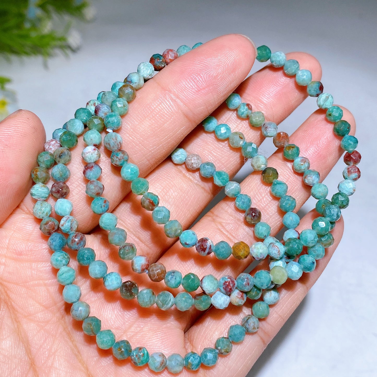 4mm Faceted Crystal Bracelet Wholesale