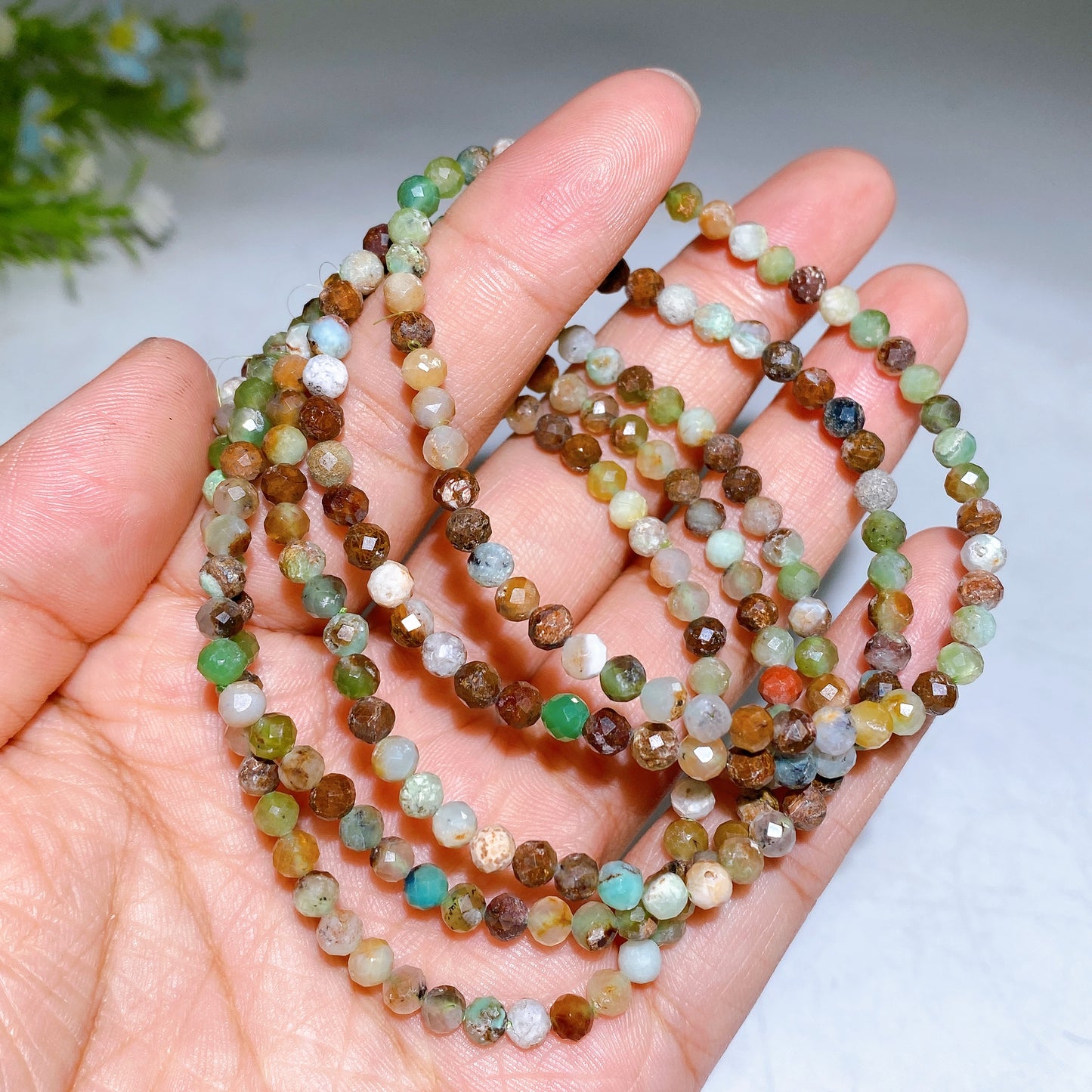 4mm Faceted Crystal Bracelet Wholesale