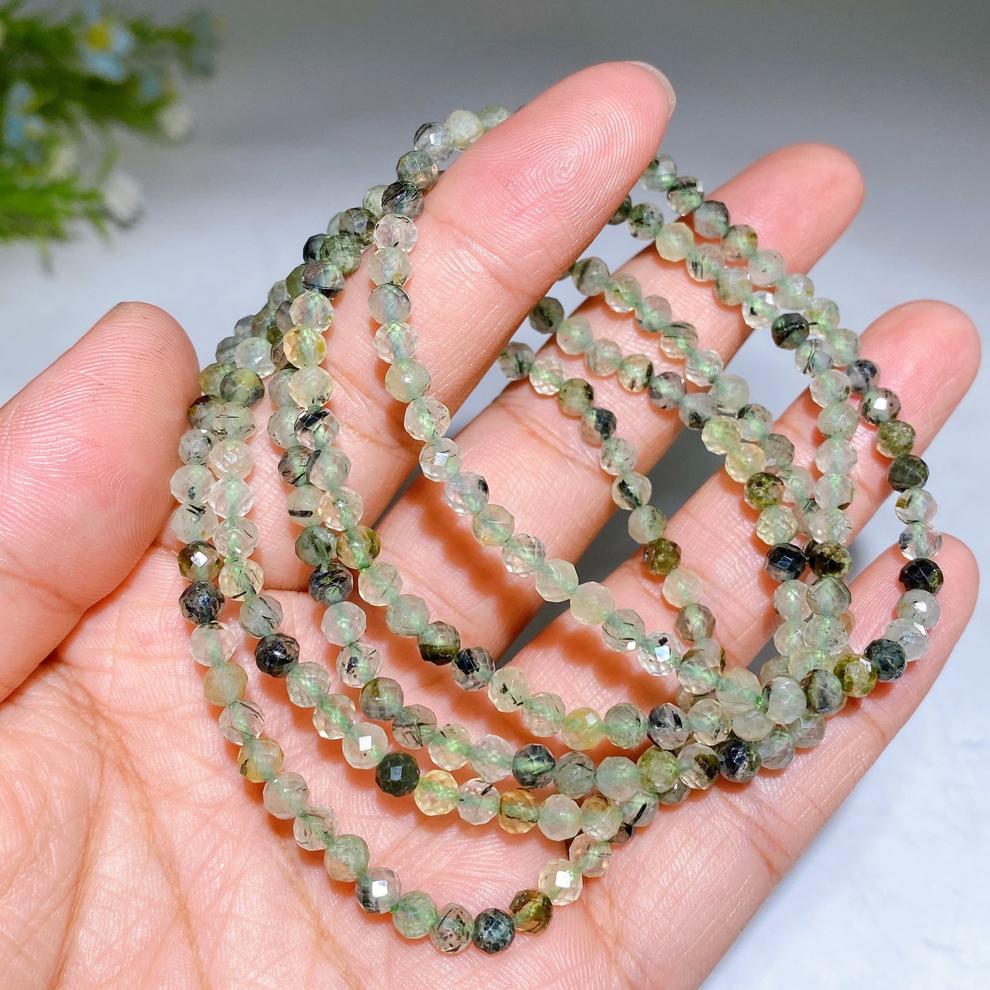 4mm Faceted Crystal Bracelet Wholesale