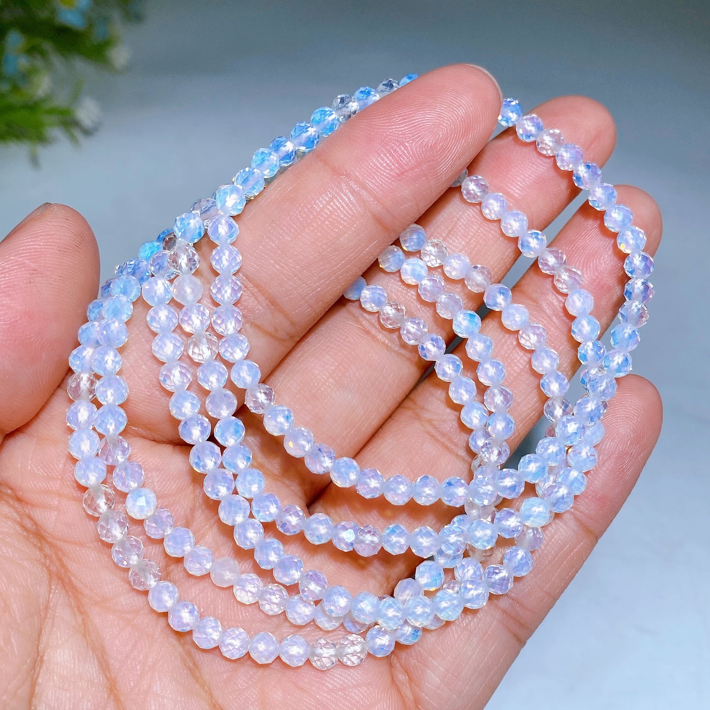 4mm Faceted Crystal Bracelet Wholesale