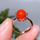 Cooper Silver Plated Crystal Ring Crystal Healing Bulk Wholesale