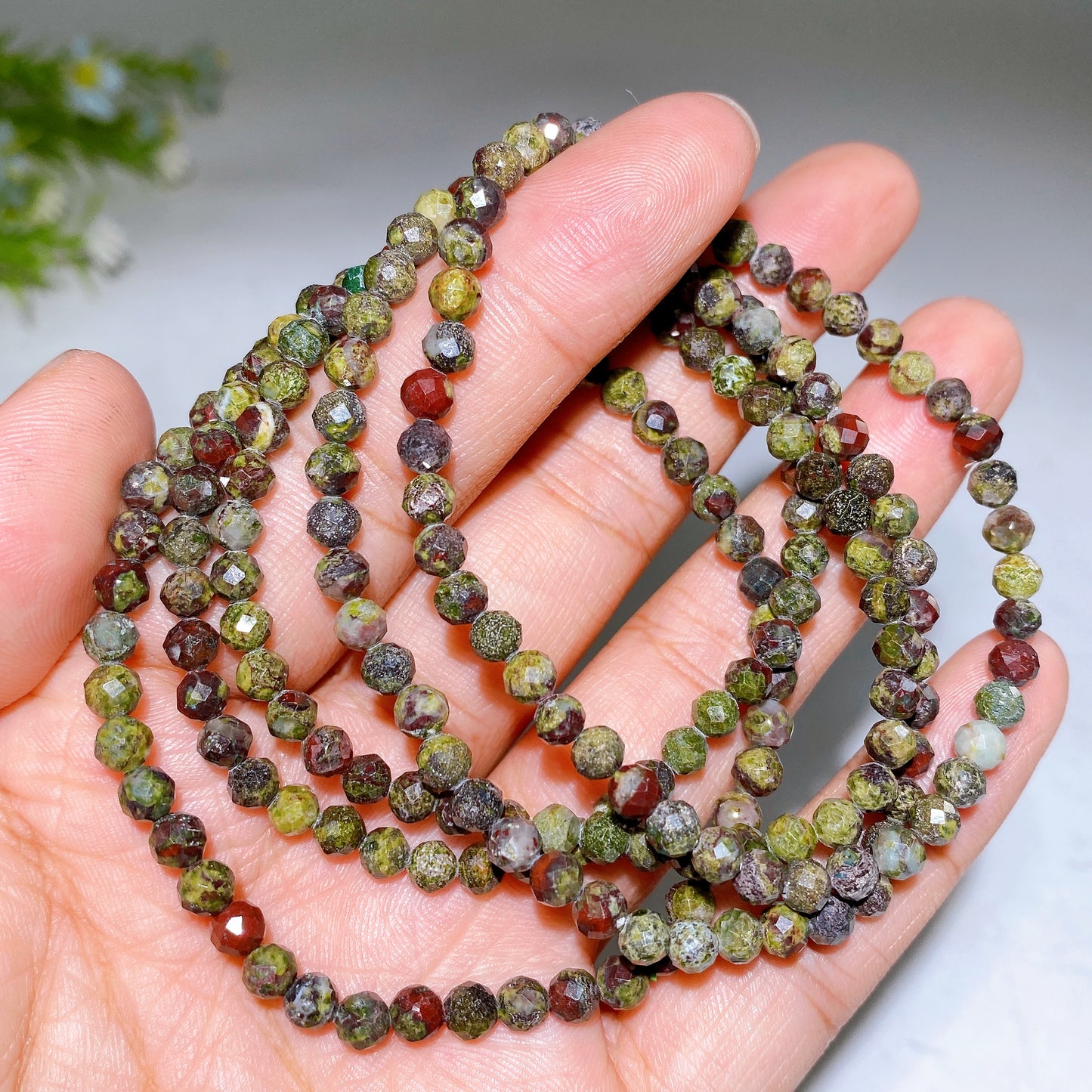 4mm Faceted Crystal Bracelet Wholesale