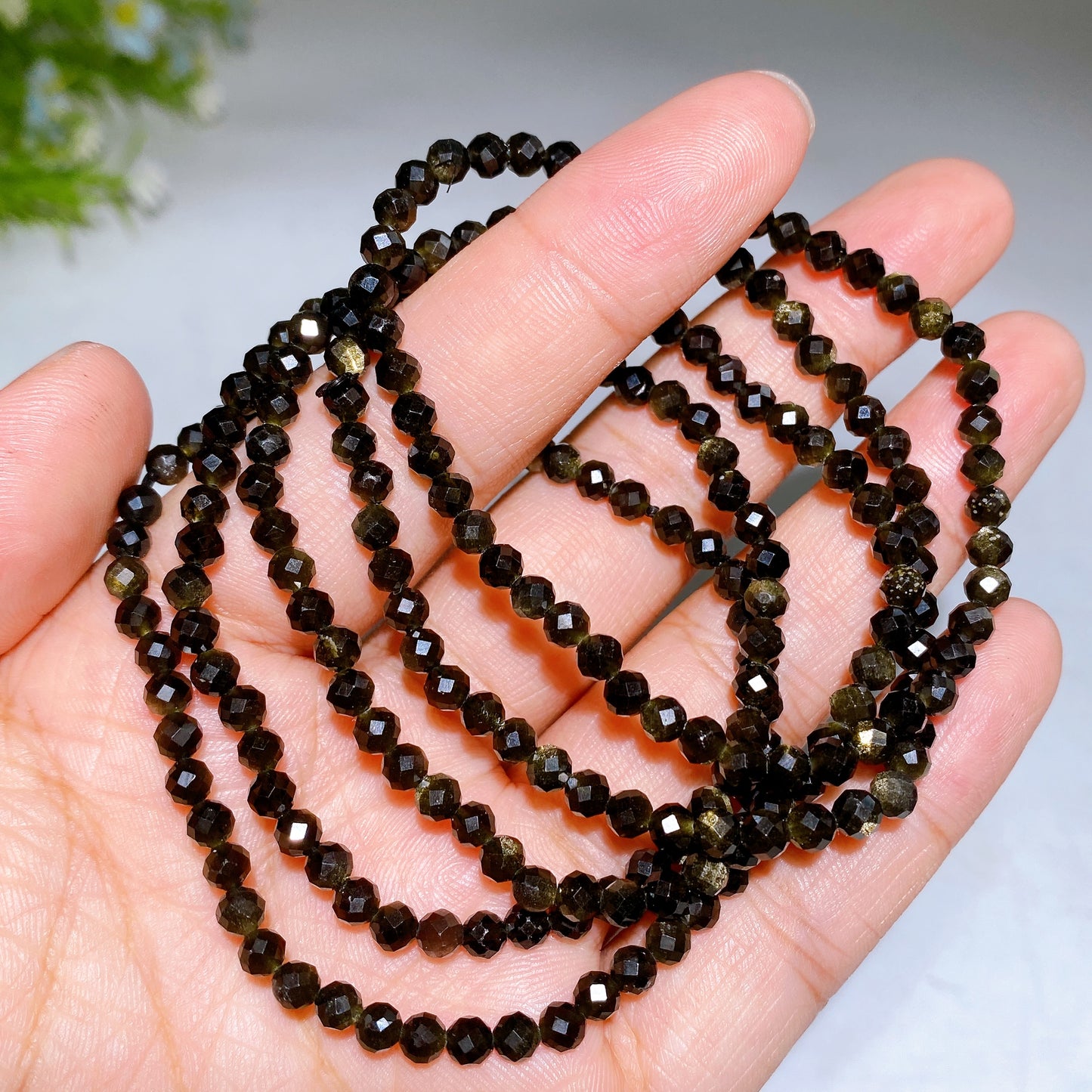 4mm Faceted Crystal Bracelet Wholesale