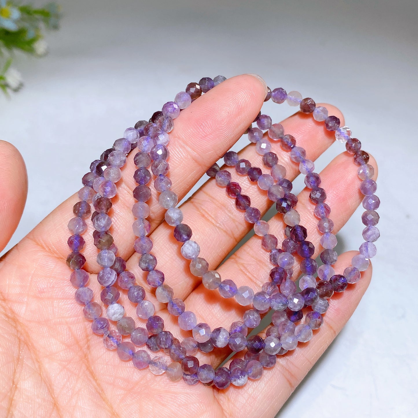 4mm Faceted Crystal Bracelet Wholesale
