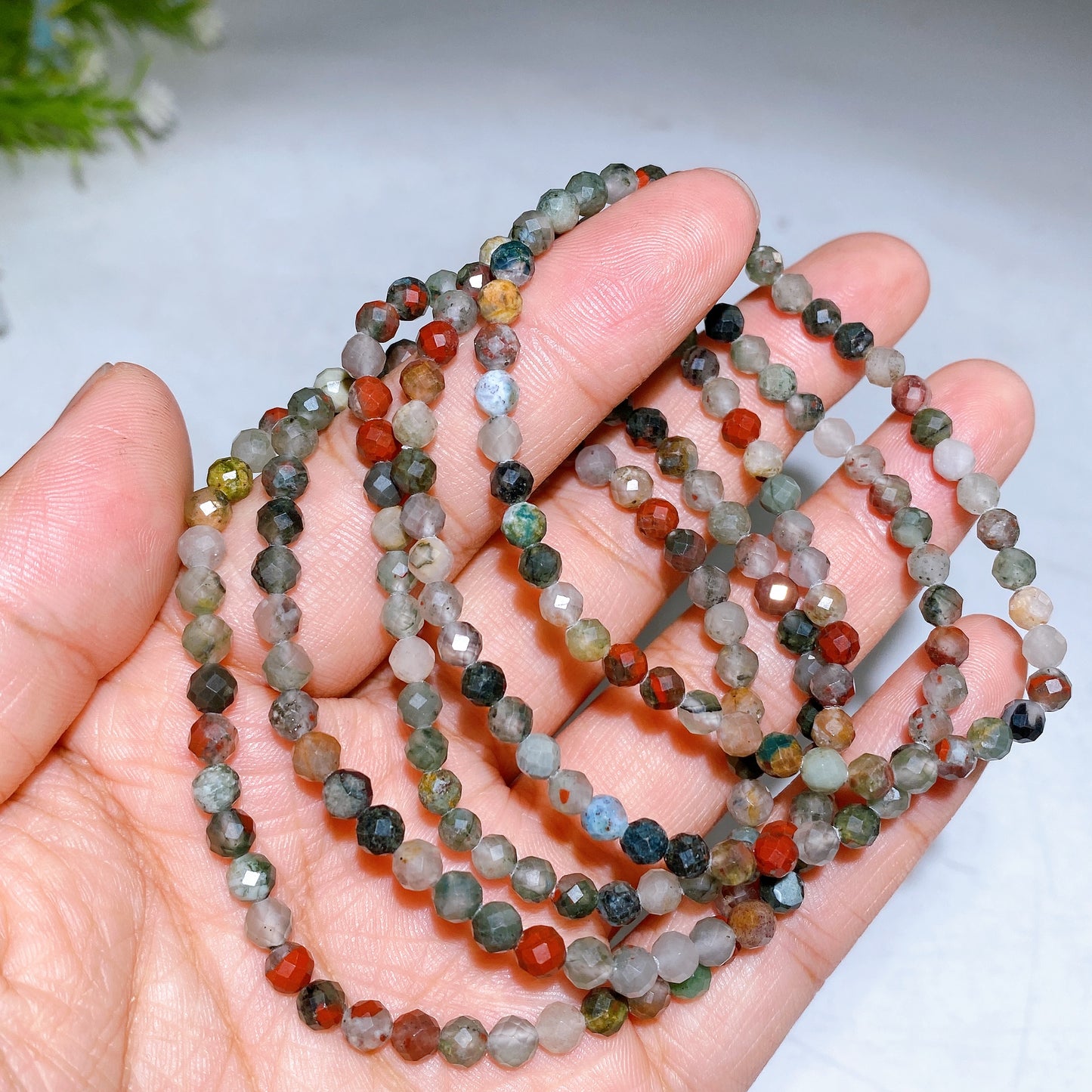 4mm Faceted Crystal Bracelet Wholesale