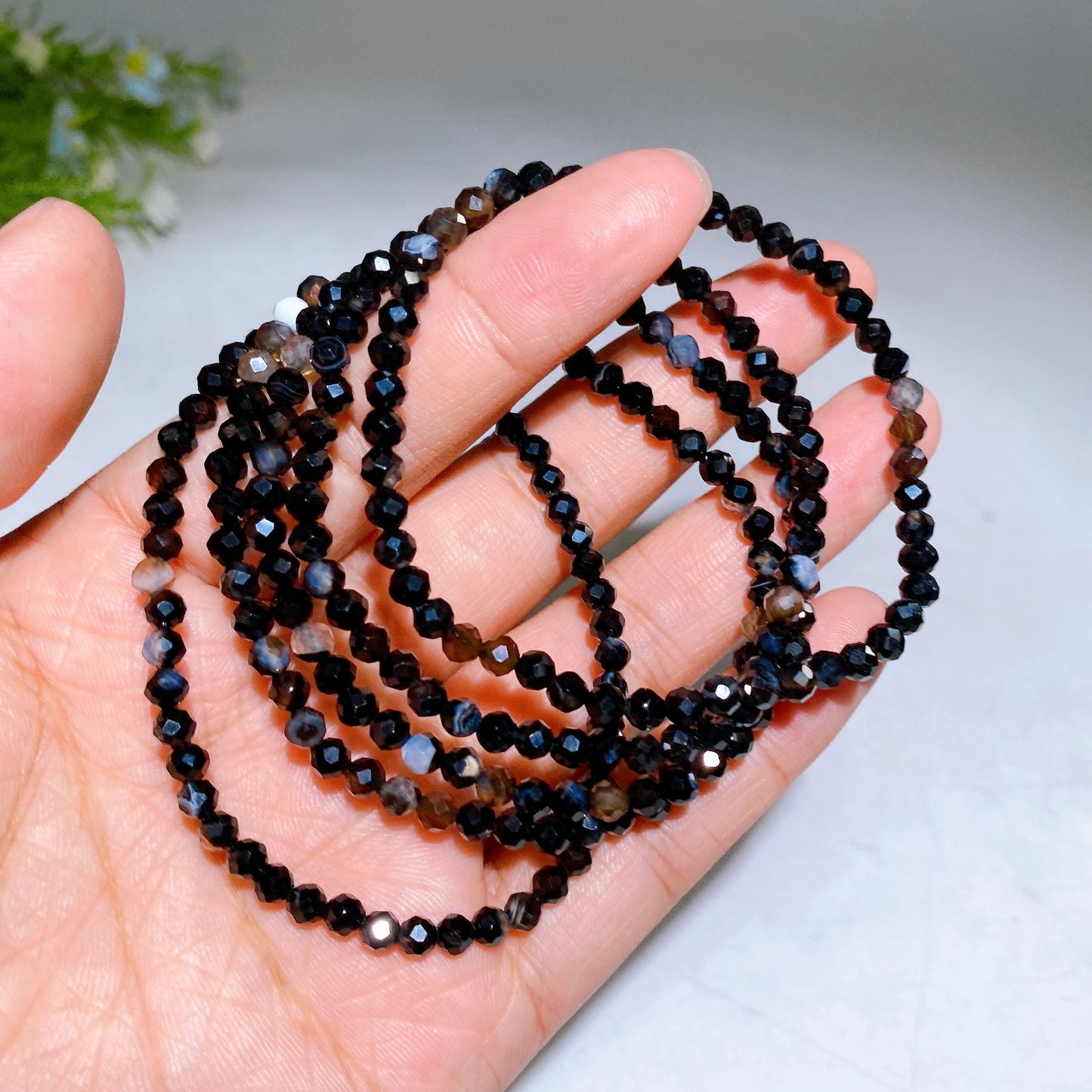 4mm Faceted Crystal Bracelet Wholesale