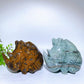 4.5" Jade Rhinoceros Carvings Bulk Wholesale