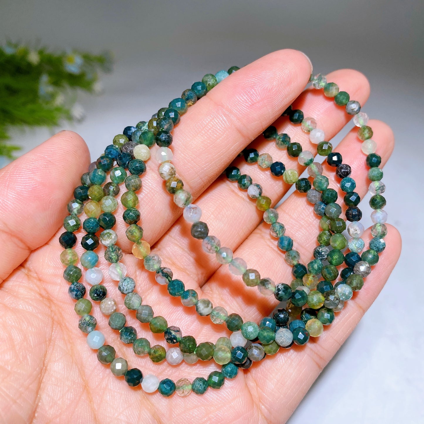 4mm Faceted Crystal Bracelet Wholesale