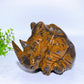 4.5" Jade Rhinoceros Carvings Bulk Wholesale