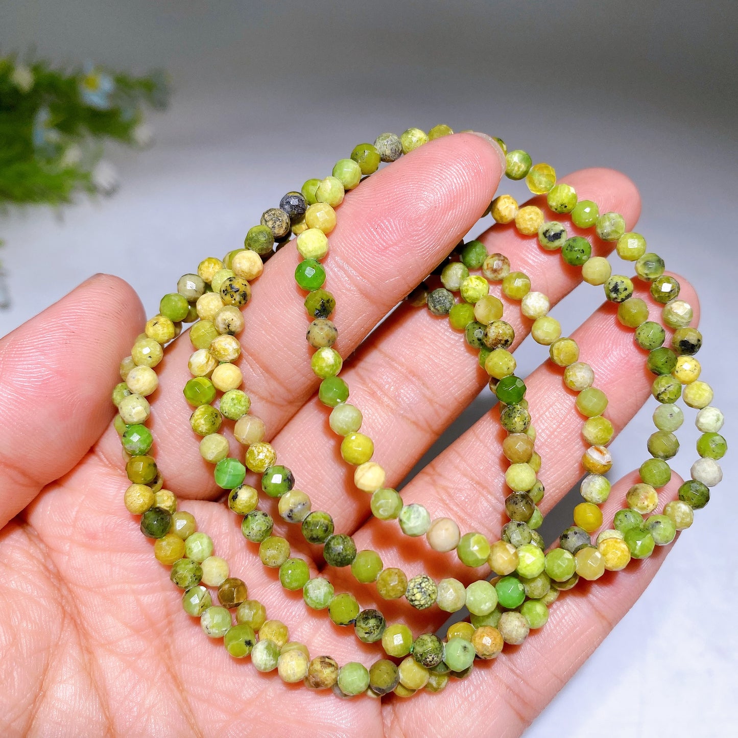 4mm Faceted Crystal Bracelet Wholesale